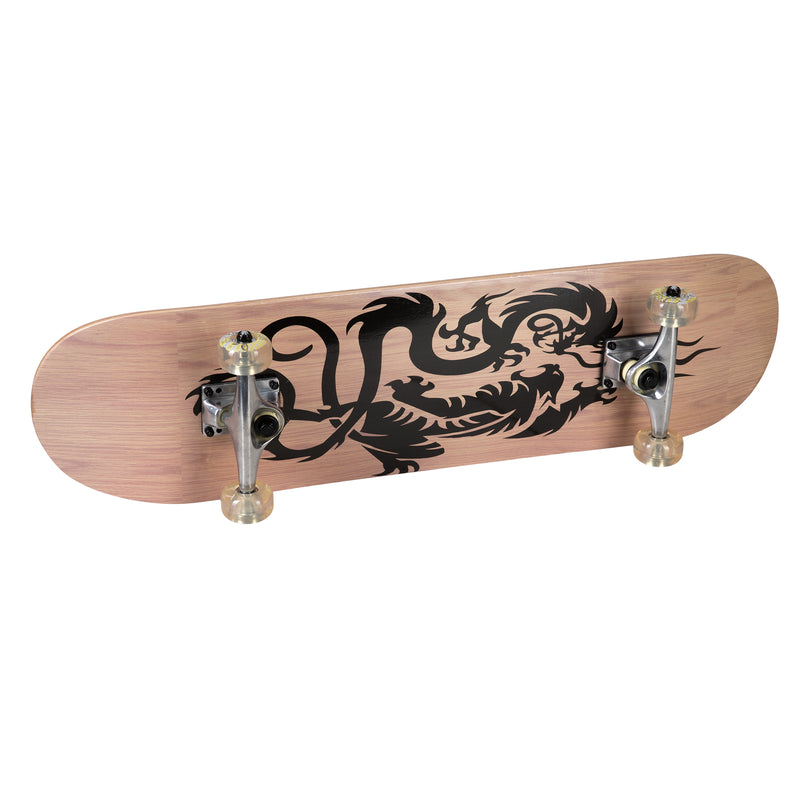 Shop709 Complete Skateboard With Graphic Sprayed Grip