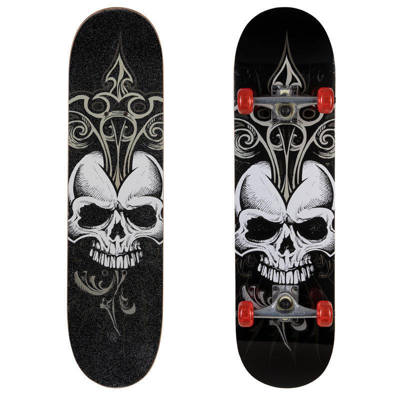 Shop709 Complete Skateboard With Graphic Sprayed Grip