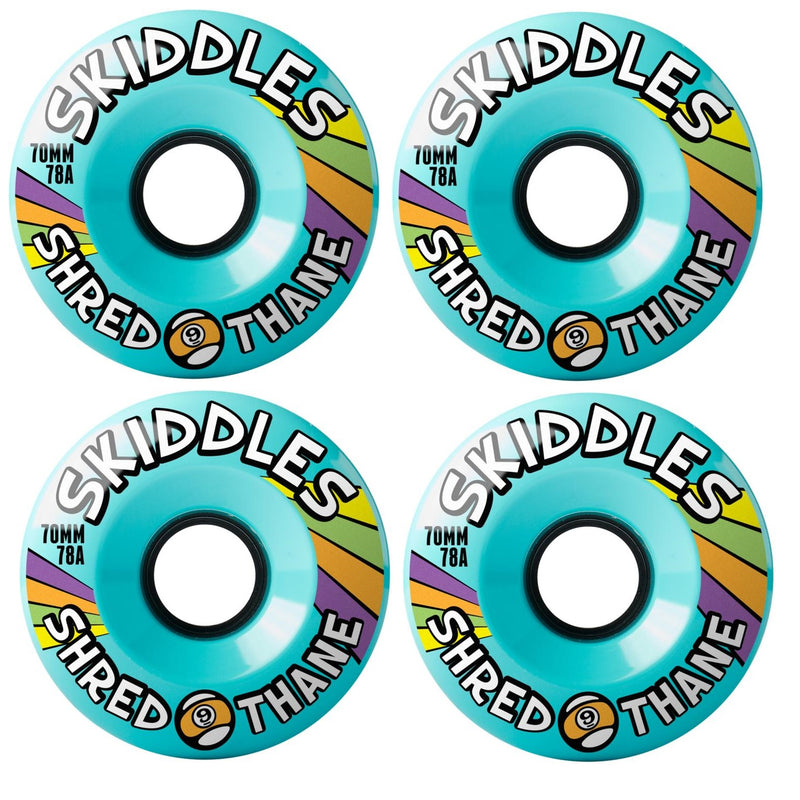 Sector 9 Blue Skiddles Longboard Wheels | 70mm 78A