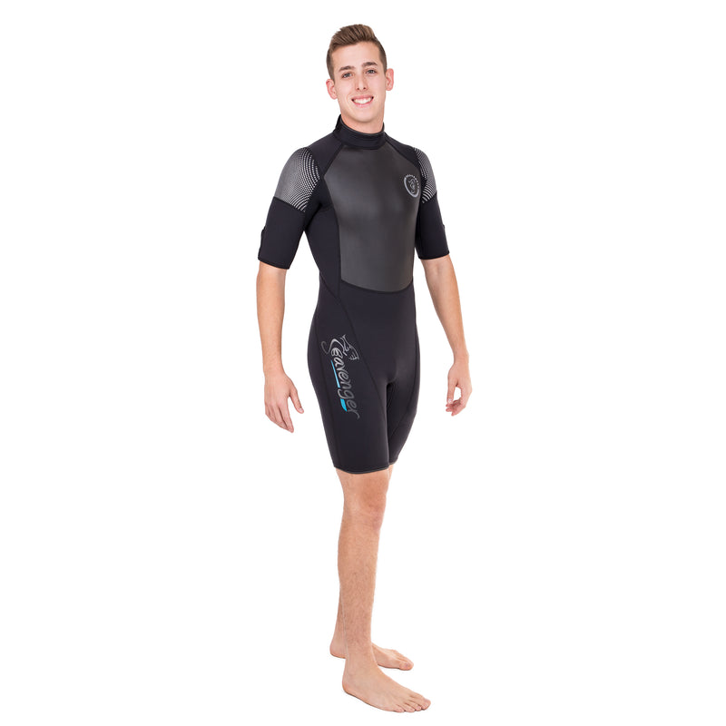 Seavenger Men's Navigator 3mm Shorty Wetsuit