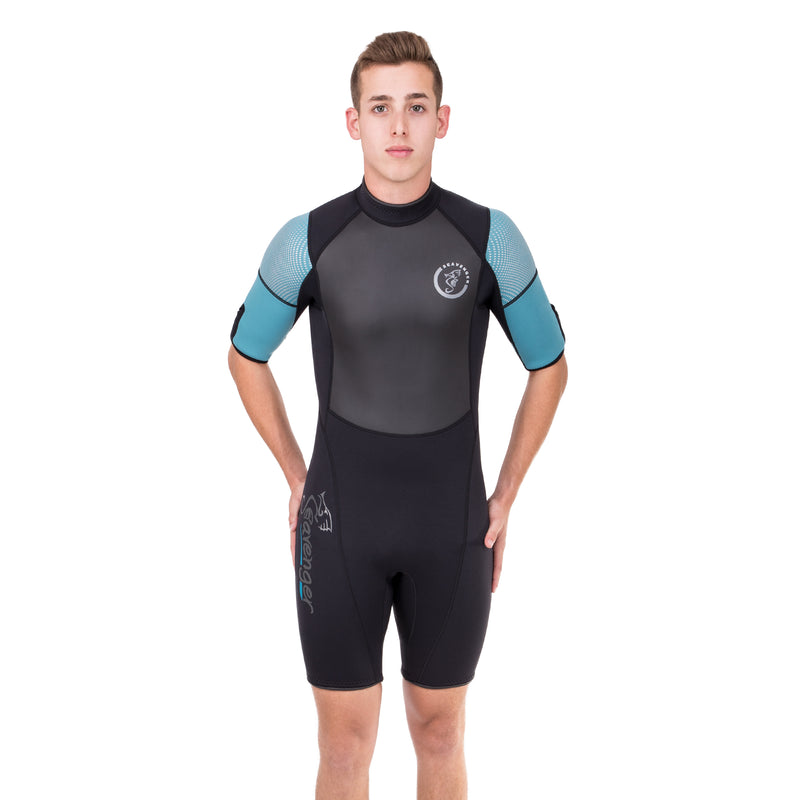 Seavenger Men's Navigator 3mm Shorty Wetsuit