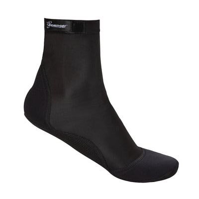 tall black beach socks