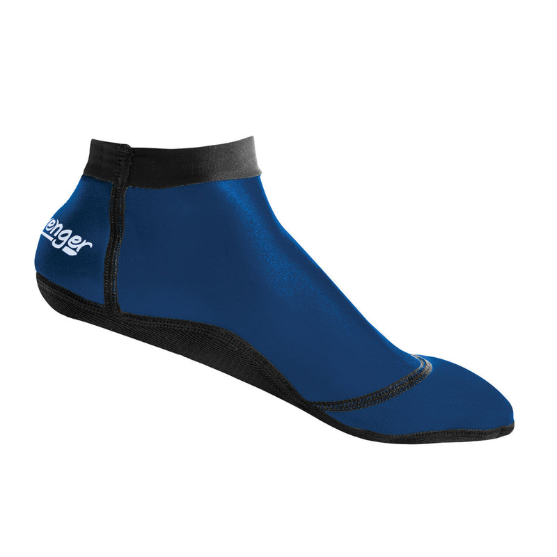 short blue beach socks