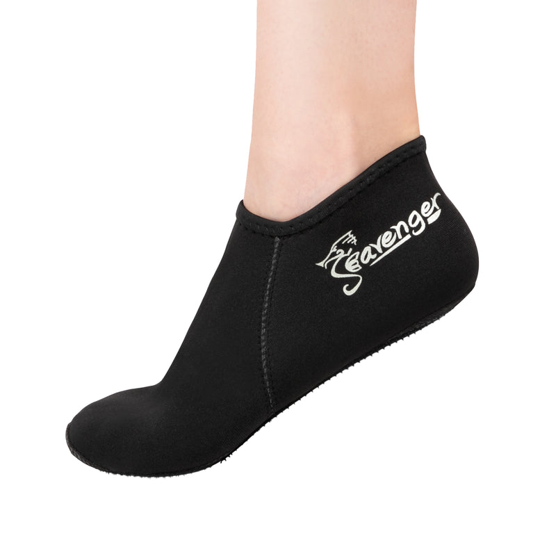 Seavenger Kids 3mm Neoprene Zephyr Socks - Black