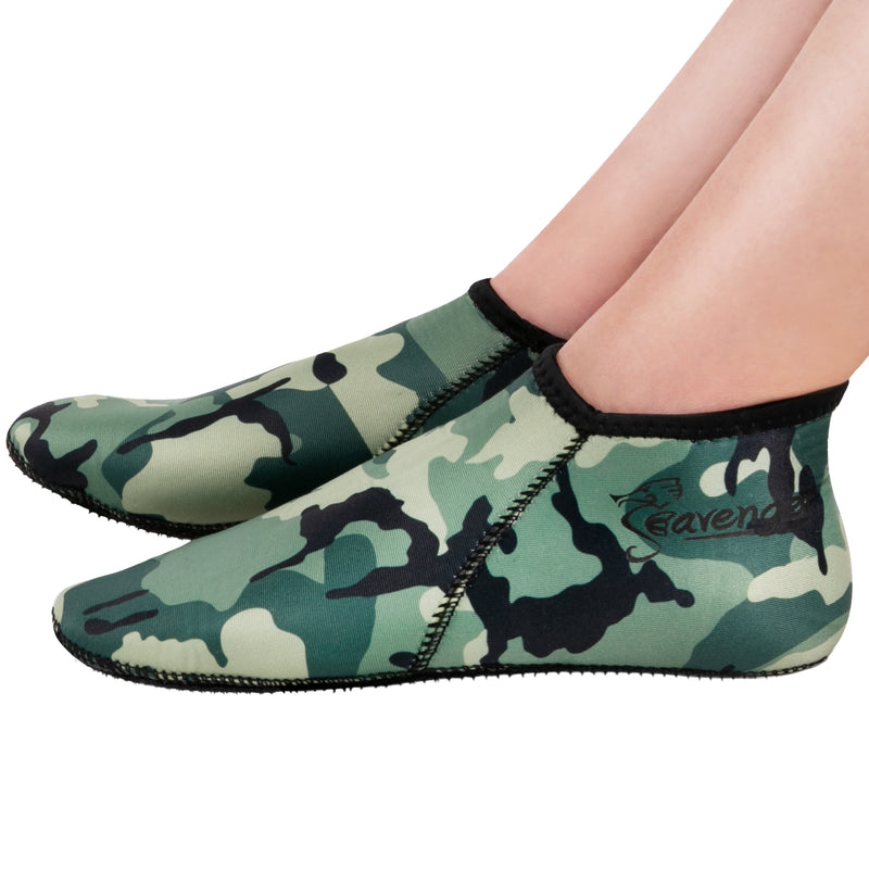 3mm camouflage neoprene socks