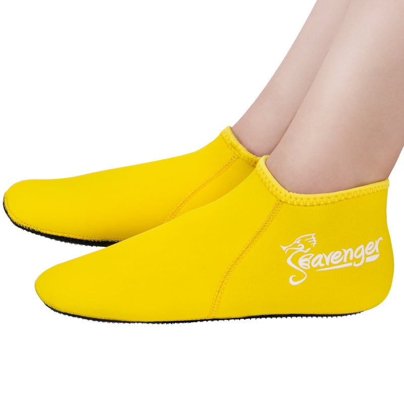 3mm yellow neoprene socks