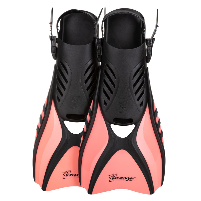 coral snorkeling fins