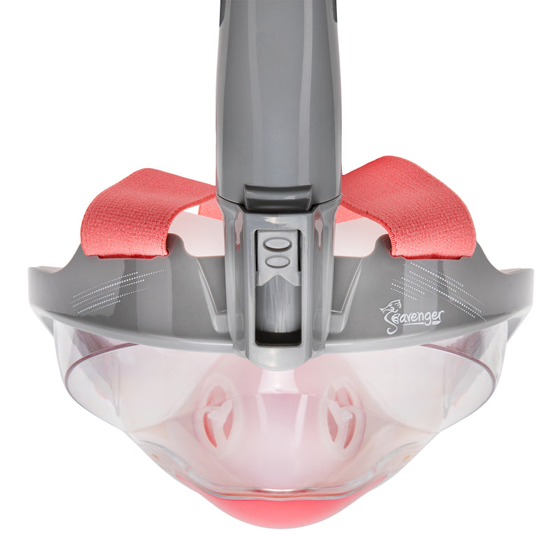 Seavenger Nautilus Coral Full Face Snorkel Mask 