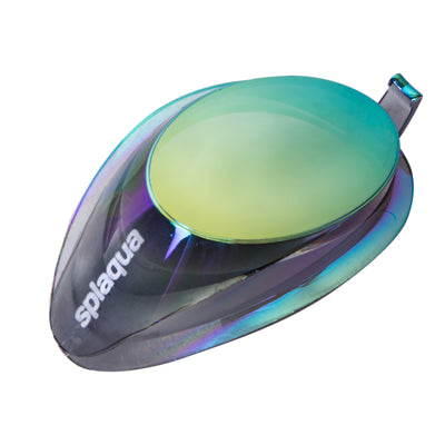 Metallized Lens for Splaqua Optical Correction Swim Goggles