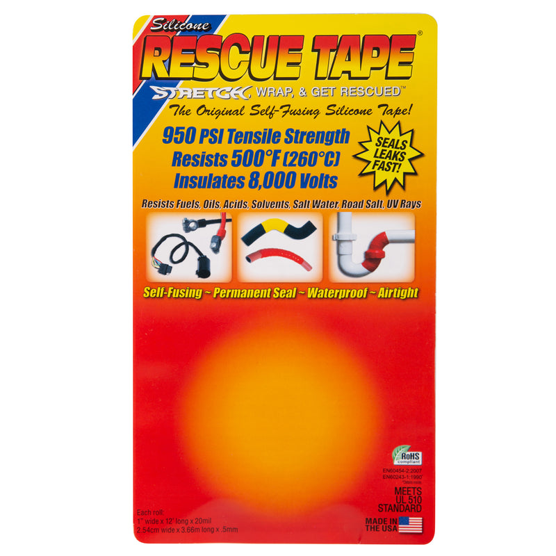 Rescue Tape 1 x 12 MCLF Fusing Silicone Repair Tape