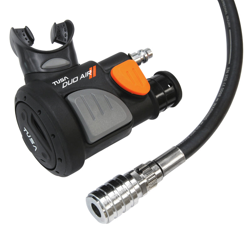 TUSA Duo Air II Combo Power Inflator, Diving Backup Regulator, Octopus
