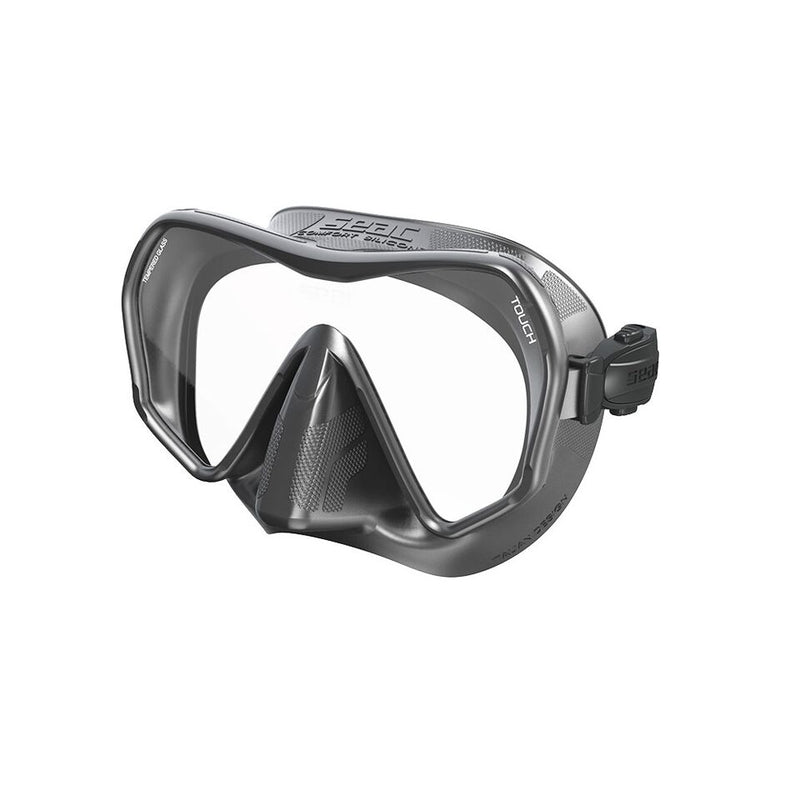 SEAC TOUCH Frameless Diving Low Volume Mask with Opaque Silicone Skirt