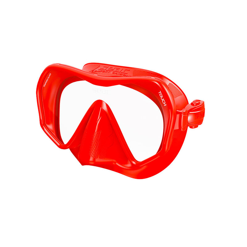 SEAC TOUCH Frameless Diving Low Volume Mask with Opaque Silicone Skirt