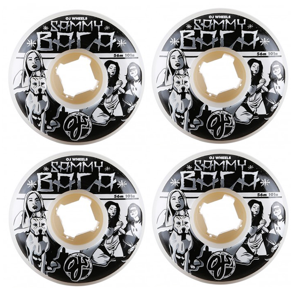 OJ 52mm Bacca Edge 101a Skateboard Wheels 4 Pack