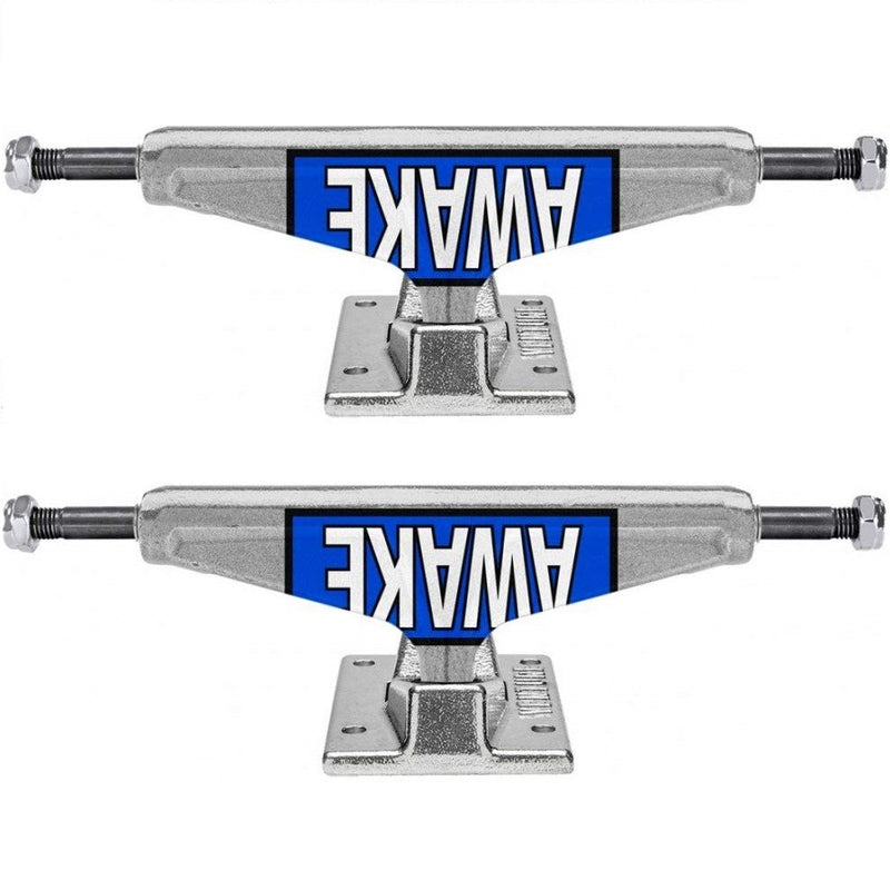 Venture HI 5.25 Motto Polished Skateboard Trucks Polished/Blue