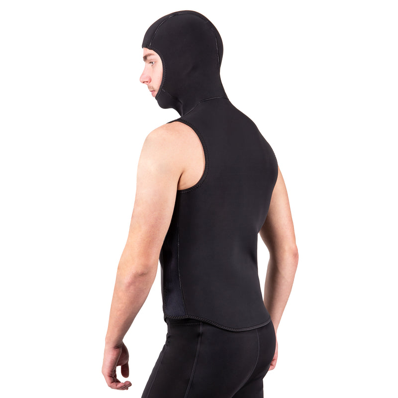 3mm Super Stretch Neoprene Hooded Vest