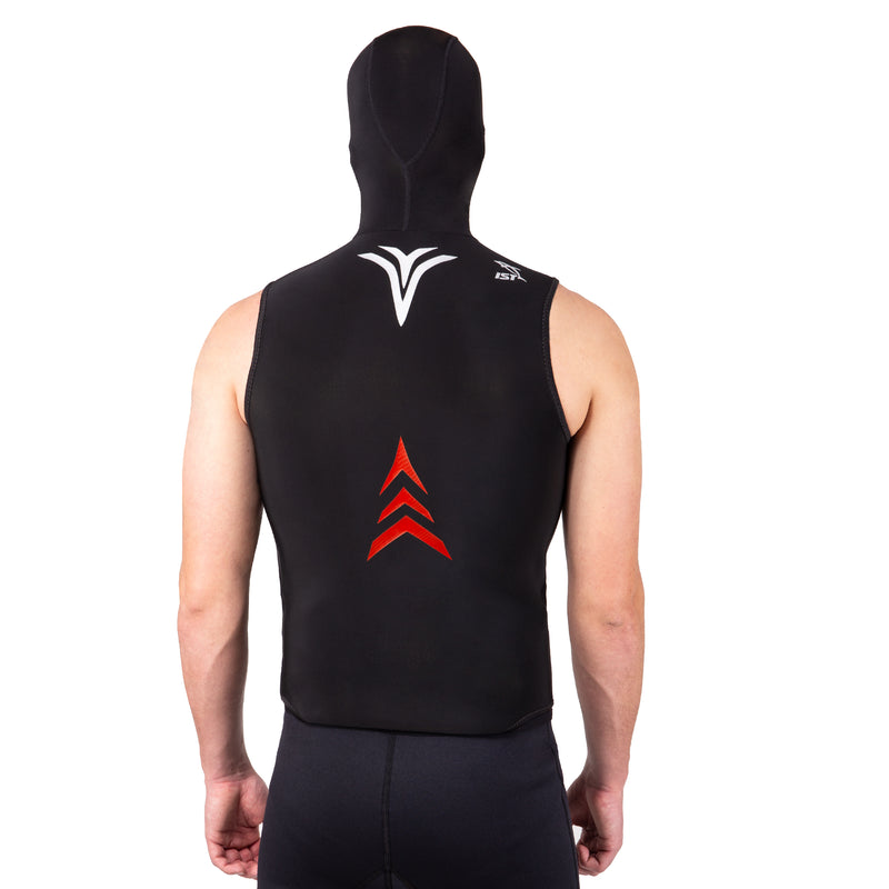 1.5mm Super Stretch Neoprene Vest w/3mm Hood