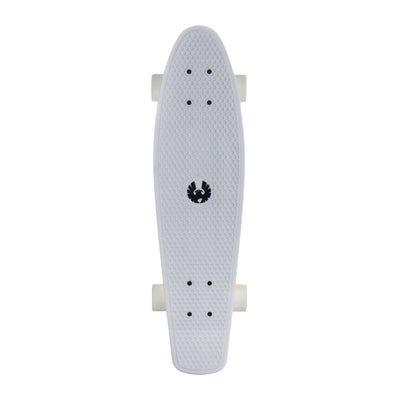 Rekon 28" The Long Ranger White Complete Cruiser Skateboard
