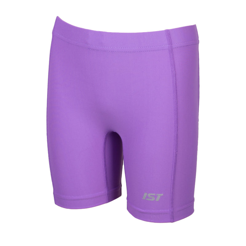 IST Kids Swim Shorts, Spandex Swimwear Rash Guard Bottoms for Girls & Boys at the Beach & Pool