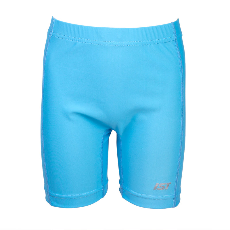 IST Kids Swim Shorts, Spandex Swimwear Rash Guard Bottoms for Girls & Boys at the Beach & Pool