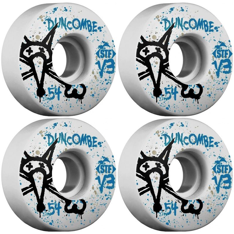 Skateboard Bones Wheels PU STF Duncombe Vato V3 54x29 83B