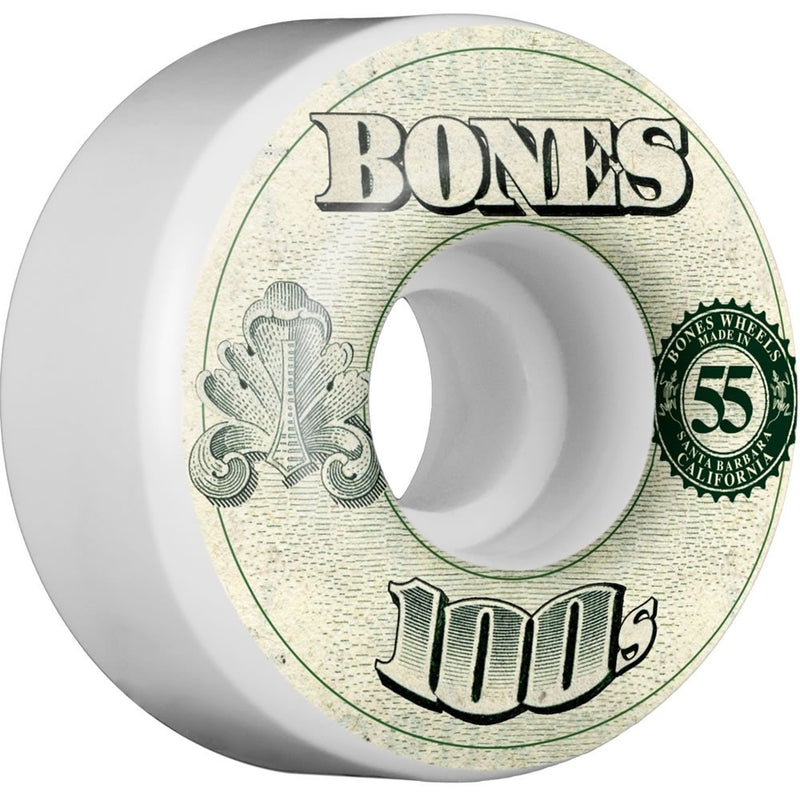 Bones OG 100s Skateboard Wheels | 55mm 100A