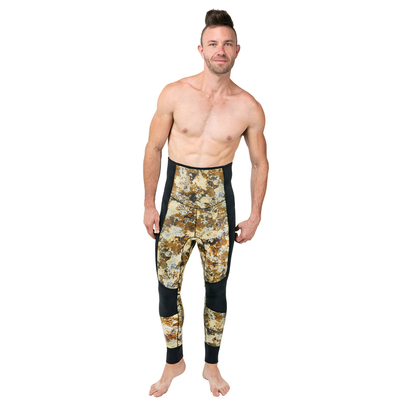 IST 2-piece camouflage / camo spearfishing wetsuit