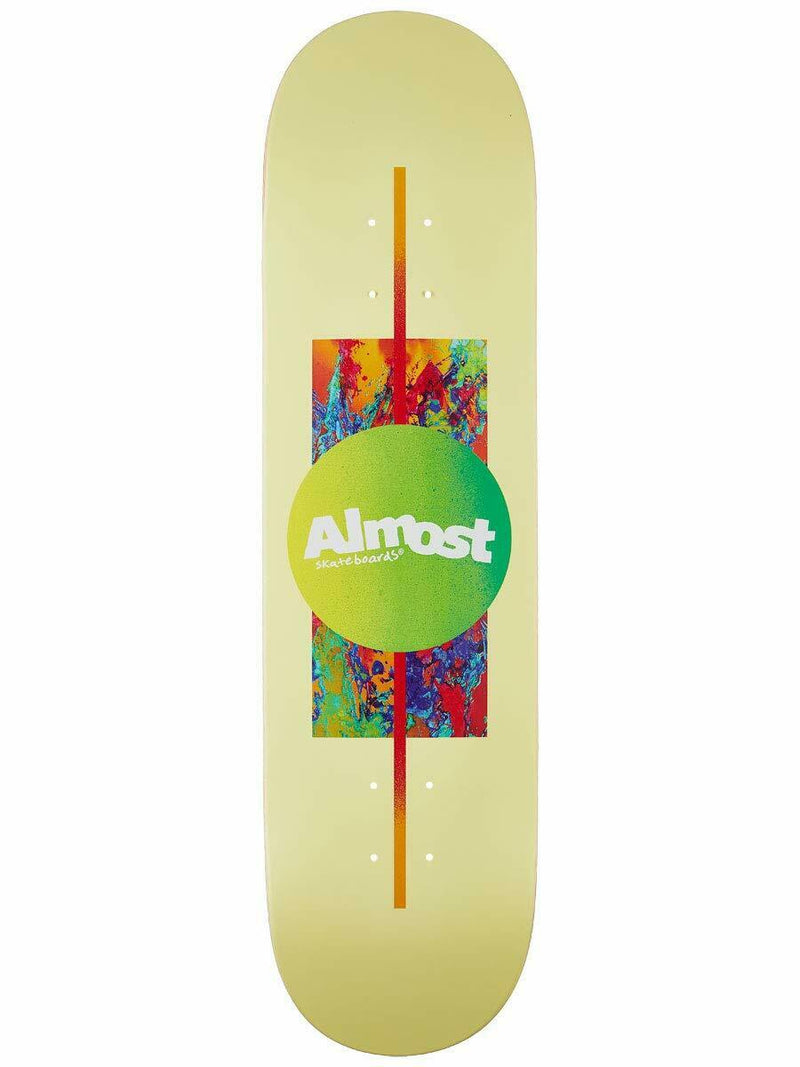 Almost Gradient Yellow 8.125" Skateboard Deck