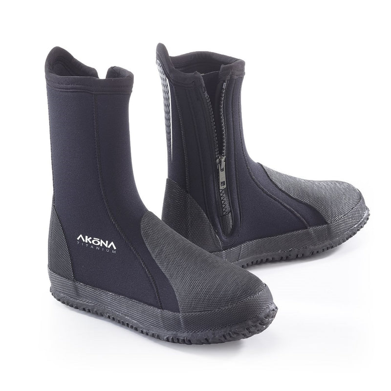 Akona 3.5mm Deluxe High Cut Diving Boot with Traction Sole
