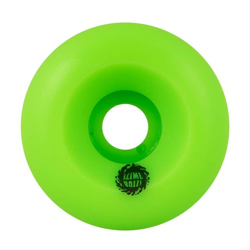 Santa Cruz Slime Balls 60mm 97A Splat Vomits Neon Green Skateboard Wheels