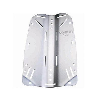 Dolphin Tech Stainless Steel Back Plate for Use With Scuba BC Air Cell