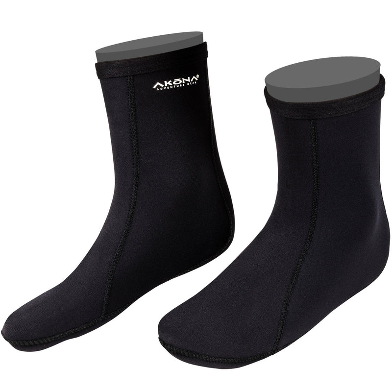 Akona High Cut 2mm Stretch Neoprene Fin, Dive, Apnea Socks