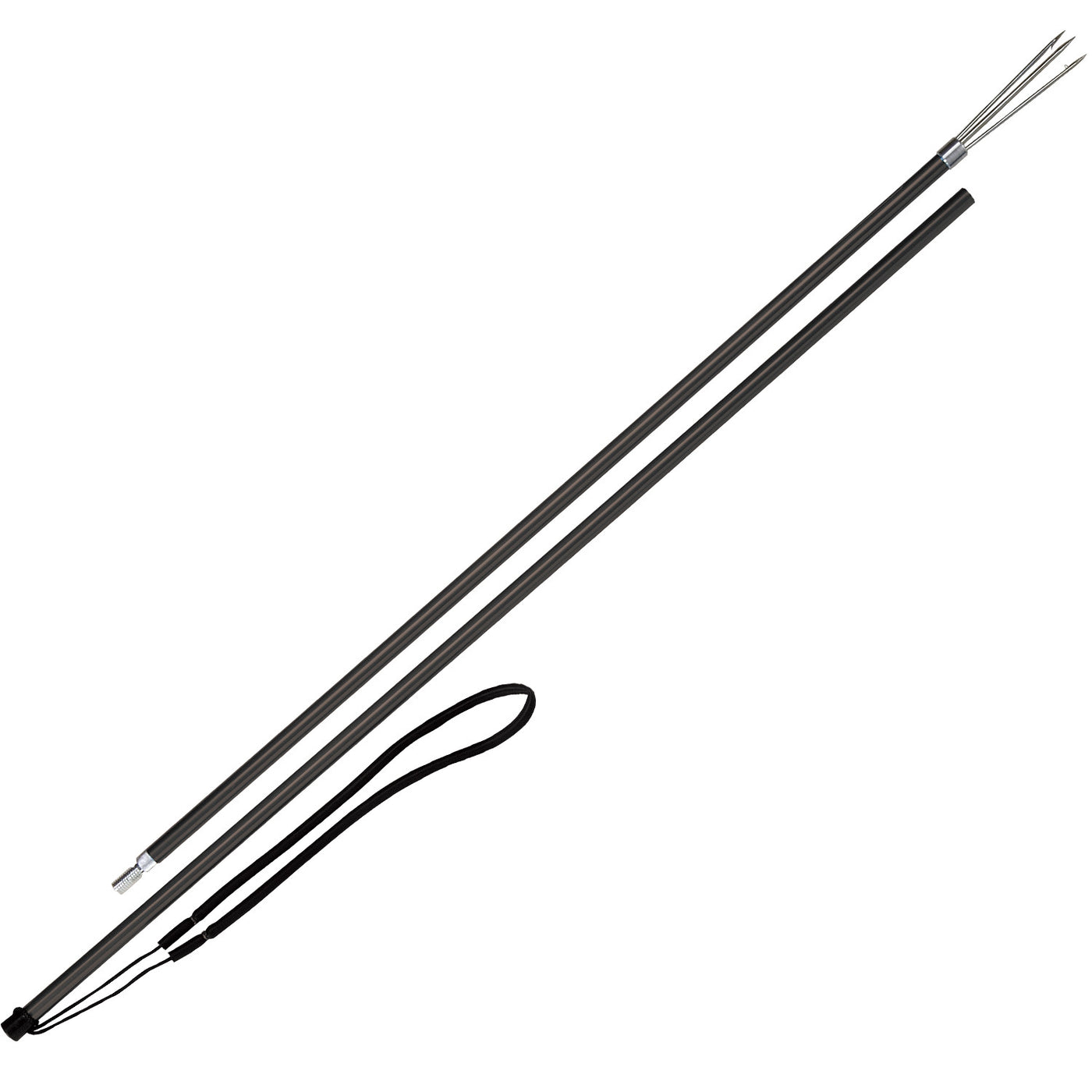 IST Aluminum 2 Segment Pole Spear with 3-Prong Paralyzer Tip –