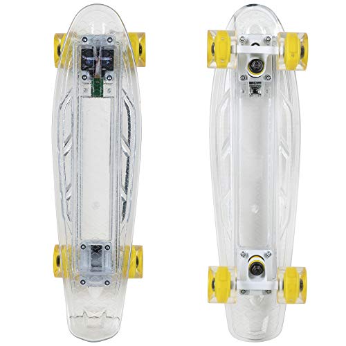 Rekon 22" Complete LED Light Up Mini Cruiser Skateboard