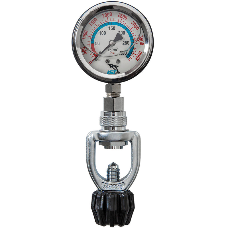 IST Premium Yoke Tank Pressure Checker With Gauge
