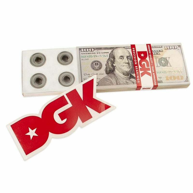 DGK Benjamins Skateboard Bearings (Set of 8)