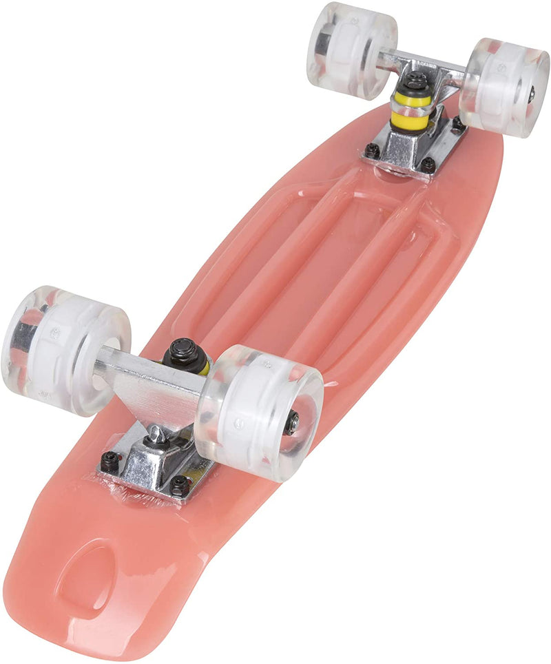 Rekon 22" Complete Glow in the Dark Mini Cruiser Plastic Skateboard