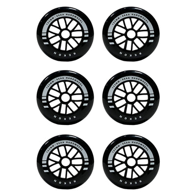 Rekon 125mm 88AA Inline Skate Wheels - Pack of 6