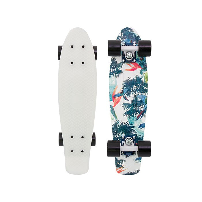 Penny 22 Inch Plastic Waffle Top Mini Cruiser: Paradise