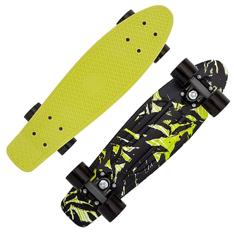 Penny 22 Inch Plastic Waffle Top Mini Cruiser: Shadow Jungle