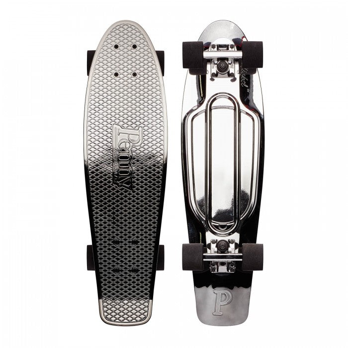 Penny 27 Inch Plastic Cruiser: Gunmetal Metallic Fade