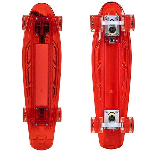 Rekon 22" Complete LED Light Up Mini Cruiser Skateboard