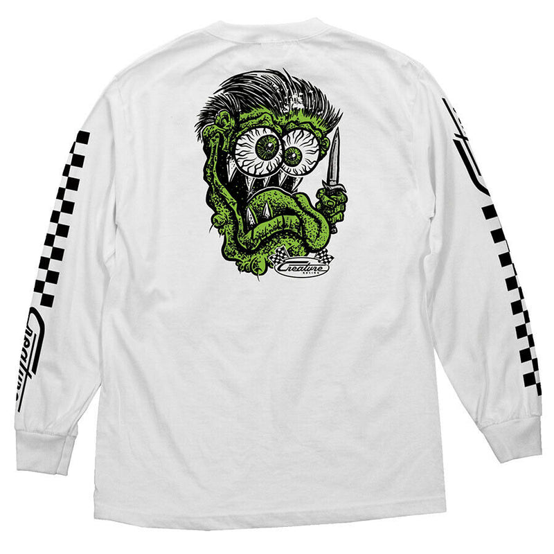 Creature Men's Grease Monkey L/S Regular T-Shirt