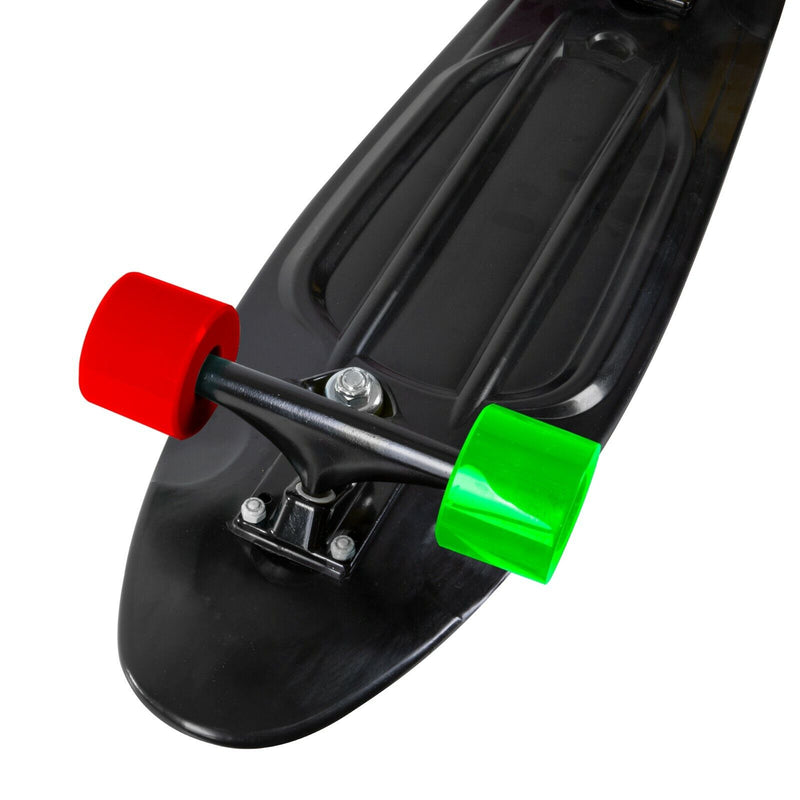 Rekon 28" The Long Ranger Black Mix Complete Cruiser Skateboard