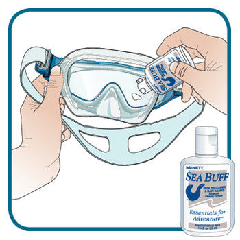 Sea Buff™ Pre-Cleaner for Dive Slates and New Watersports Masks