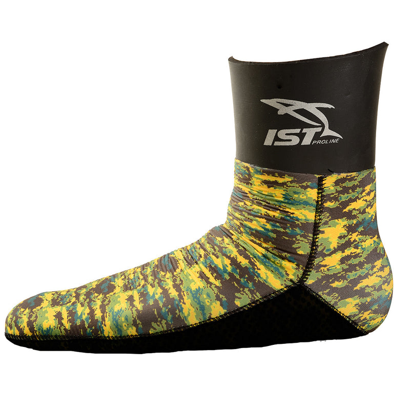 IST SKA0130-09 3mm Nylon II Neoprene Camouflage Spearfishing Socks