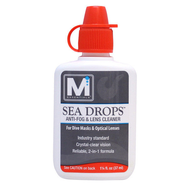 Sea Drops™ Anti-Fog and Lens Cleaner for SCUBA and Watersports Masks