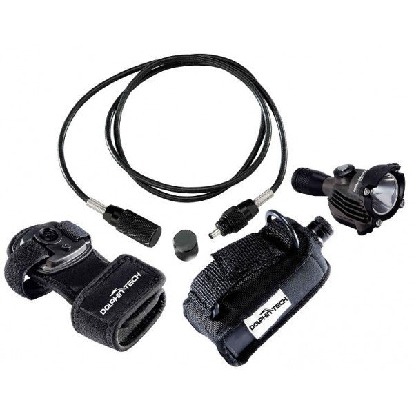 IST T-14040 Dolphin Tech Deluxe 1000 Lumen Dive Torch Kit with Hand Mount