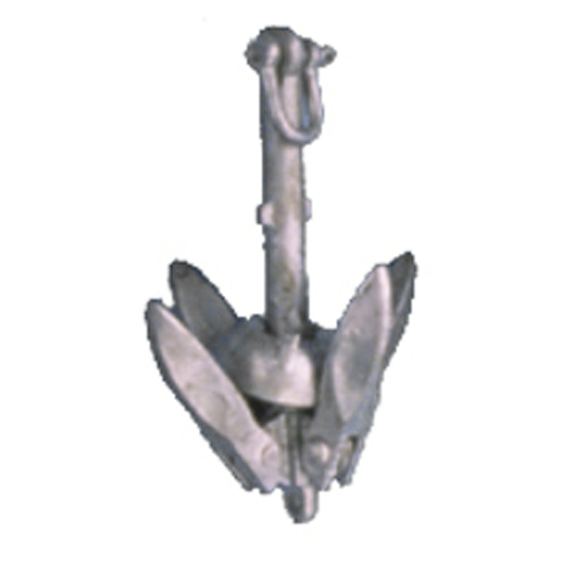 Trident Galvanized Steel 1.5lb Folding Anchor with Shackle
