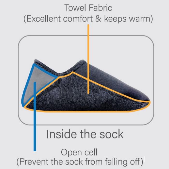 3MM FREEDIVING BOAT SOCKS 